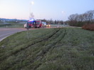 Ölspur, Kreisverkehr B141 Höhe Fa. Angermayr