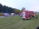 Verkehrsunfall mit eingeklemmter Person in Eberschwang