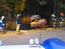Verkehrsunfall mit eingeklemmter Person in Eberschwang