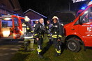 Brand eines landwirtschaftlichen Objekts in Breiningsham