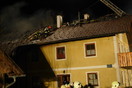 Brand eines landwirtschaftlichen Objekts in Breiningsham
