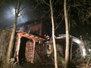 Brand eines landwirtschaftlichen Objekts in Breiningsham