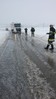 LKW-Bergung nach Eisregen