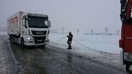 LKW-Bergung nach Eisregen