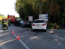 Verkehrsunfall eingeklemmte Person