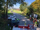 Verkehrsunfall eingeklemmte Person