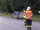 Aufräumarbeiten nach VU, B143