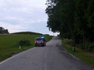 Aufräumarbeiten nach VU, B143