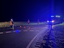 Verkehrsunfall Aufräumarbeiten