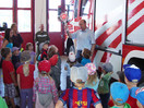 Kindergarten zu Gast bei der Feuerwehr