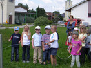 Kindergarten zu Gast bei der Feuerwehr