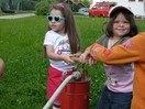 Kindergarten zu Gast bei der Feuerwehr