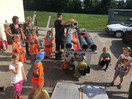 Kindergarten bei der Feuerwehr