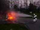 Übungen: KFZ-Brand u. Hydr. Rettungsgerät