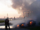Übungen: KFZ-Brand u. Hydr. Rettungsgerät
