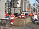 Bundesrettungsübung im Umspannwerk