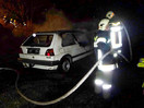 Übung: PKW-Brand und Personenrettung