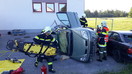 Verkehrsunfall eingeklemmte Person