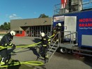 Übung: Brandcontainer Atemschutz