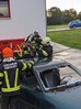 Übung mit hydraulischem Rettungsgerät