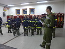 Übung mit dem hydraulischen Rettungsgerät