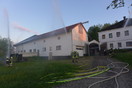 Übung: Brand eines landw. Objekt in Ficht