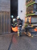 Übung: Brand Fa. Swietelsky in Gonetsreith