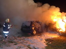 Übung: KFZ Brand