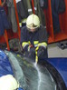 Übung mit hydr. Rettungsgerät
