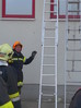 Übung mit Leitern