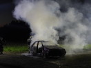 Übung VU mit eingeklemmter Pers./Autobrand