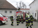 Übung: Brand am Knittlingerhof