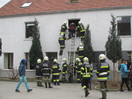 Übung: Brand am Knittlingerhof