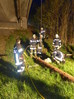 Übung mit hydr. Rettungsgerät 