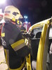 Übung mit hydraulischem Rettungsgerät