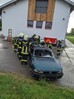 Übung mit hydraulischem Rettungsgerät