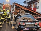 Übung mit hydraulischem Rettungsgerät