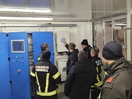 Übung Notstromversorgung Wasserbehälter in Plöck