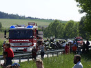 Großübung: Verkehrsunfall B141