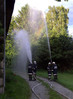 Übung: Brand bei Fam. Hartinger in Manaberg