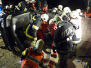 Übung: Verkehrsunfall und PKW-Brand mit FF Engersdorf