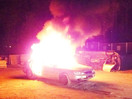 Übung: Verkehrsunfall und PKW-Brand mit FF Engersdorf