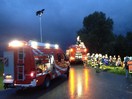 Übung: PKW Brand und eingeklemmte Person