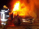 Übung: Verkehrsunfall und PKW-Brand mit FF Engersdorf